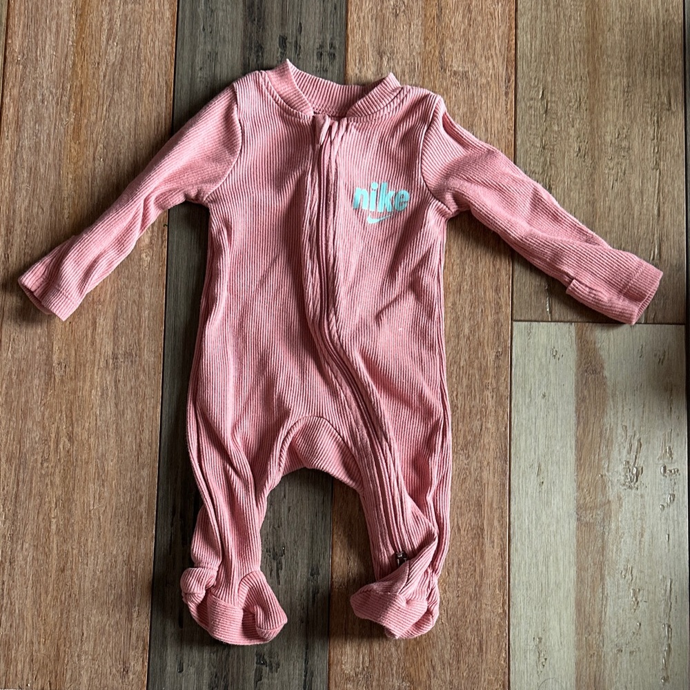 Nike Soft Pink Baby Footie